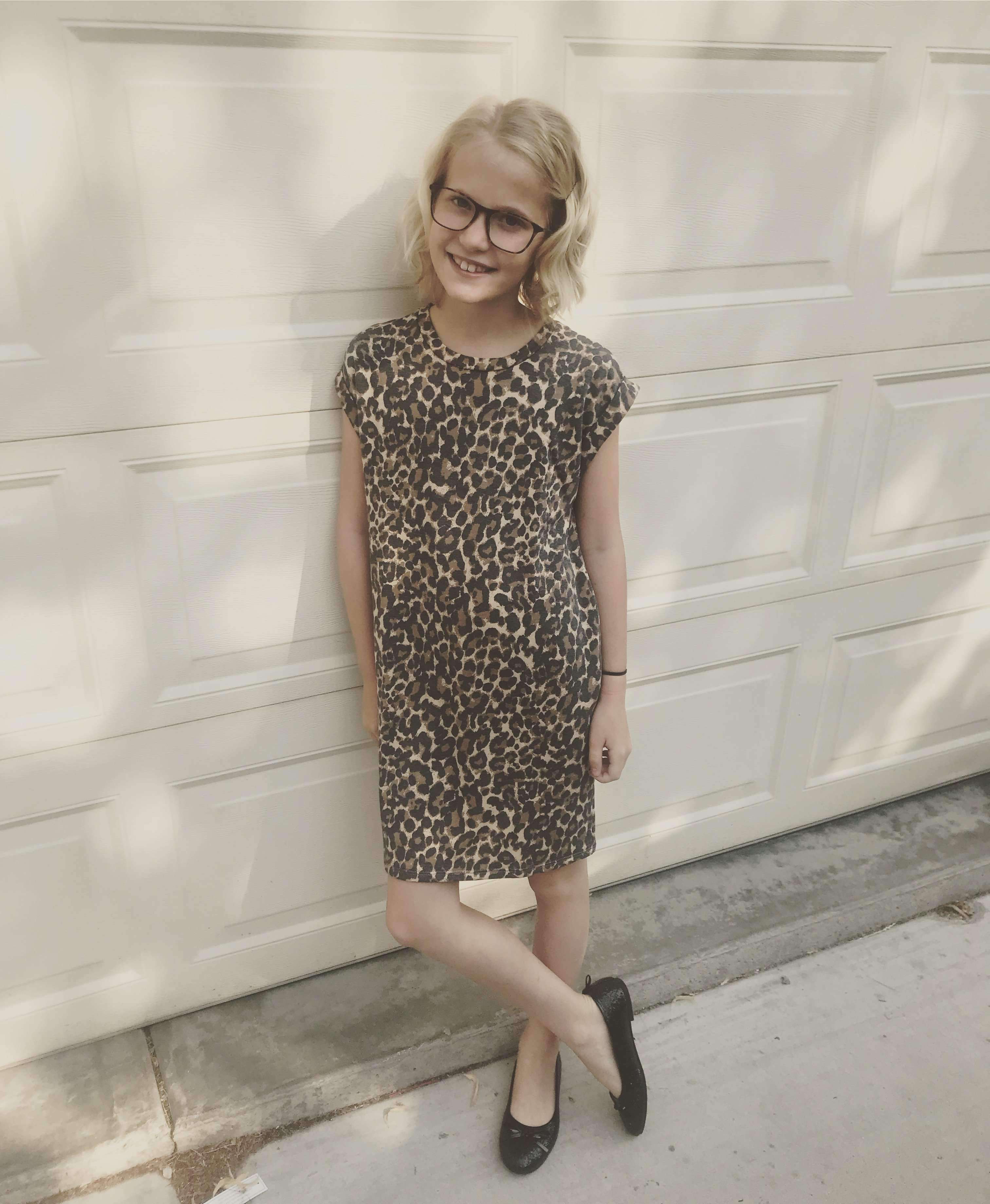 Kids Wild Side Pocket Tee Dress