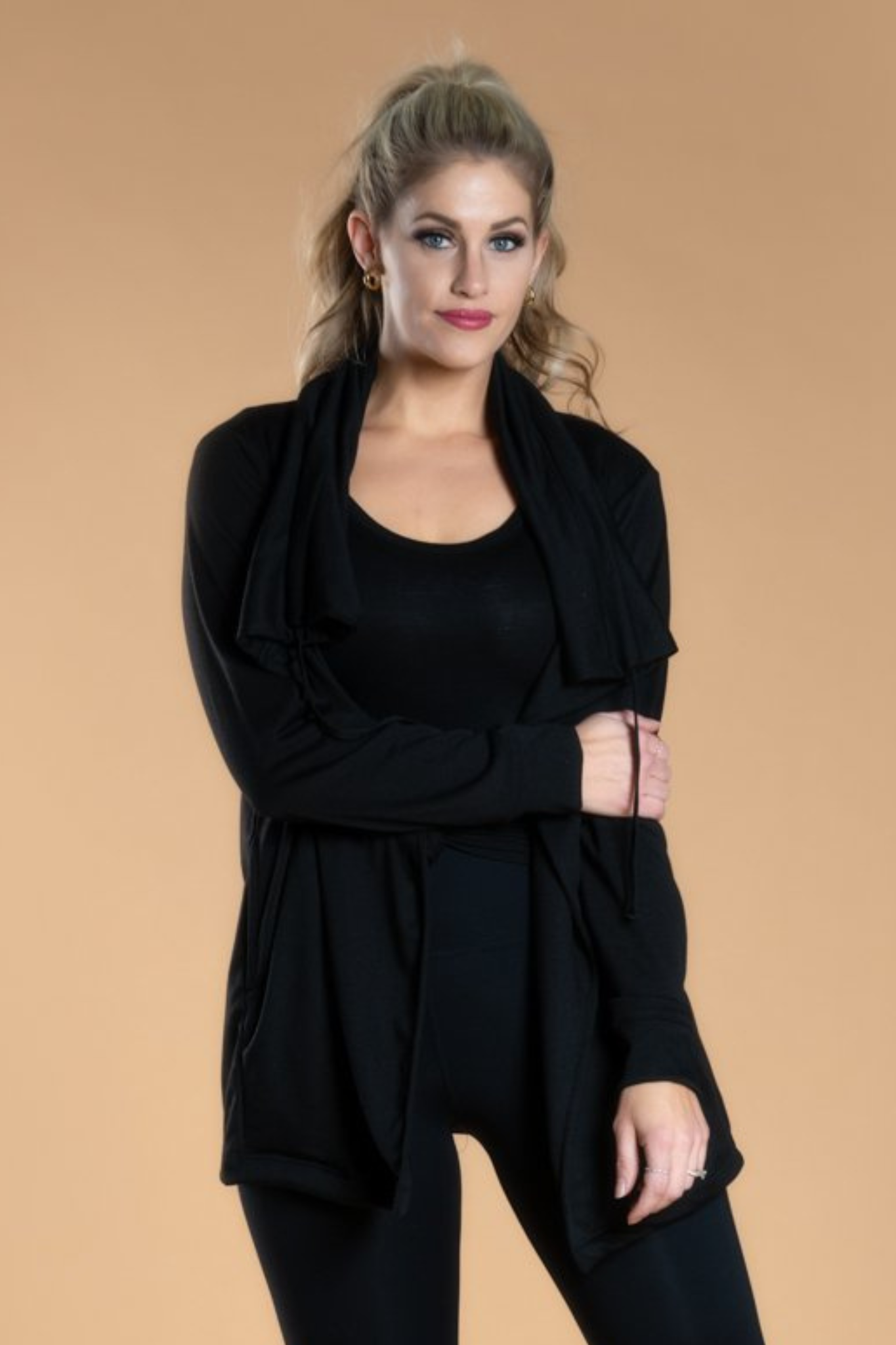 Brigitte Brianna Jet Set Cardigan