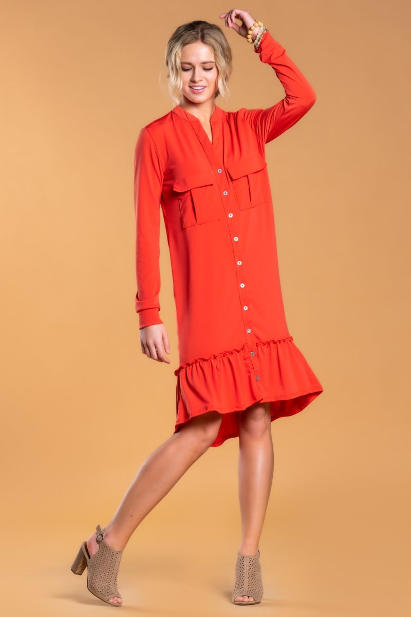 Brigitte Brianna Safari Dress
