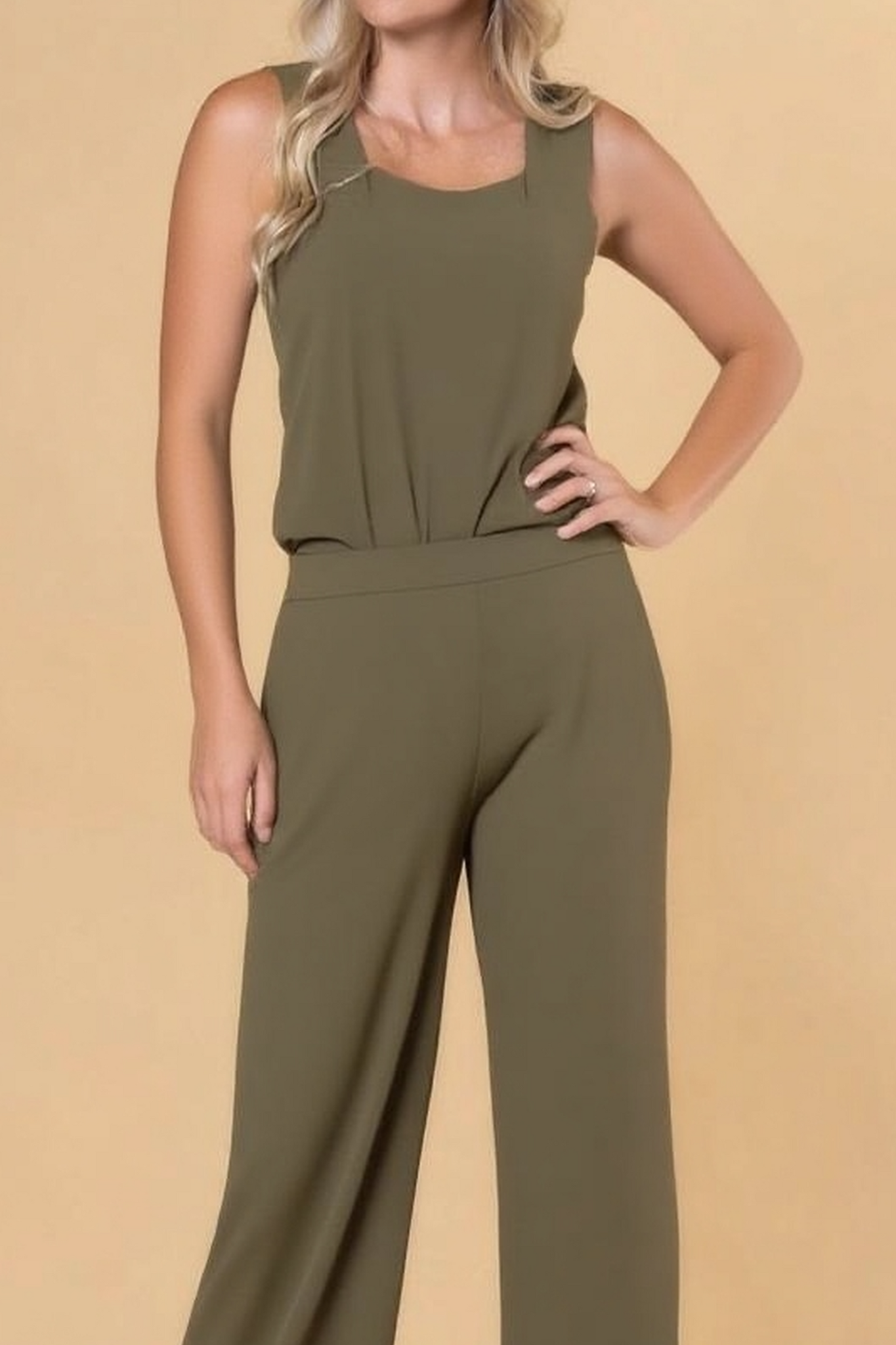 Brigitte Brianna Square Top Tank
