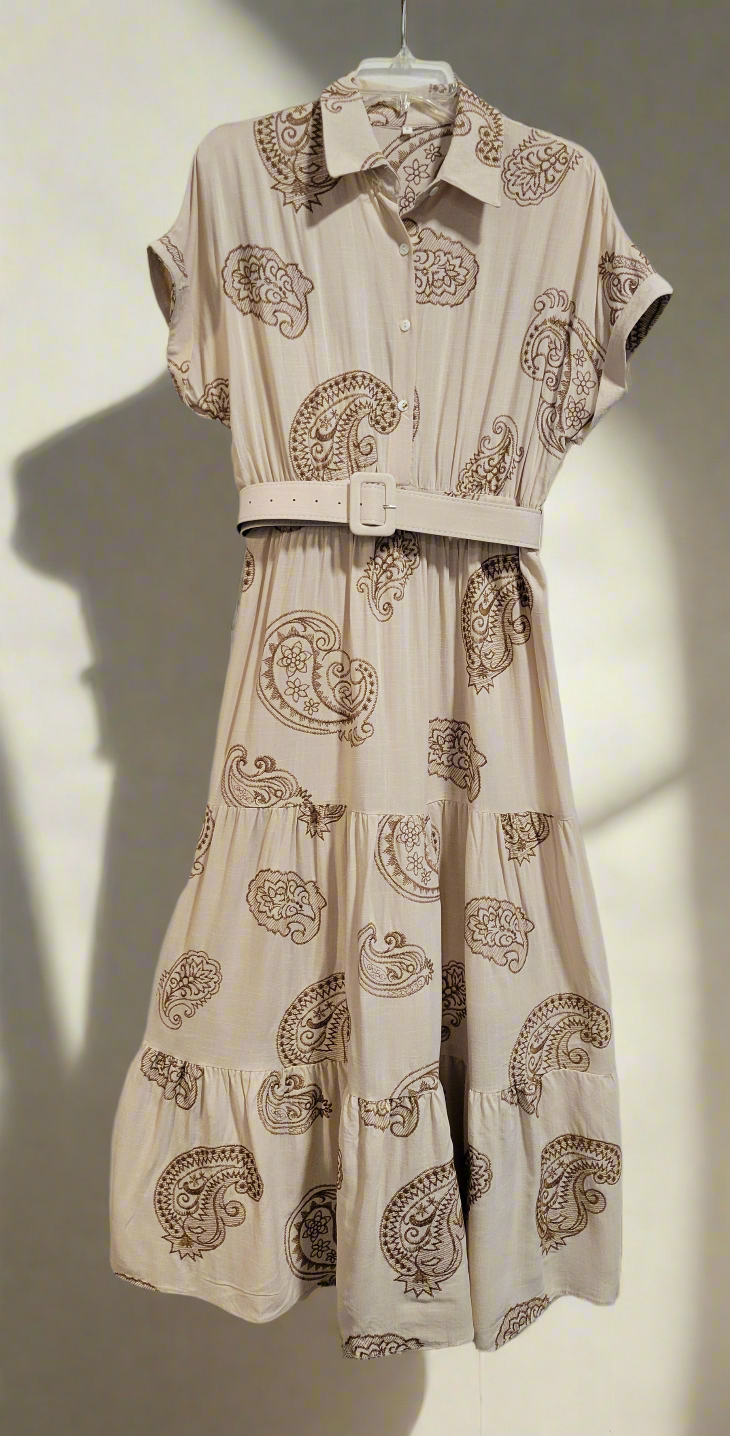 Greta Paisley Dress