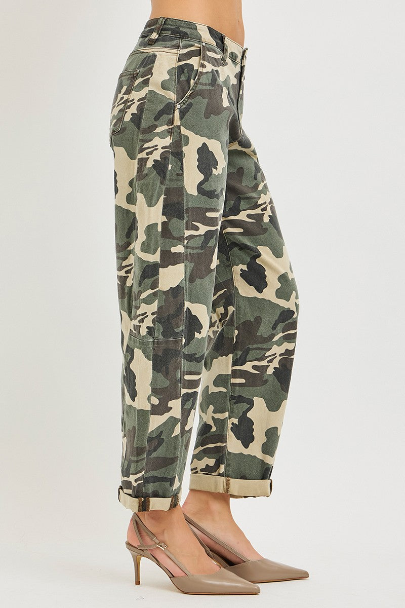Camo Barrel Pants