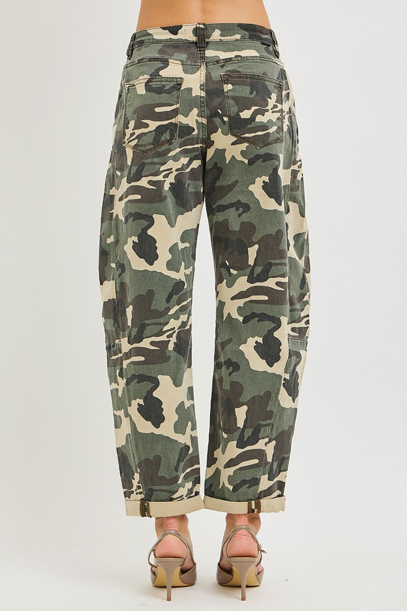 Camo Barrel Pants