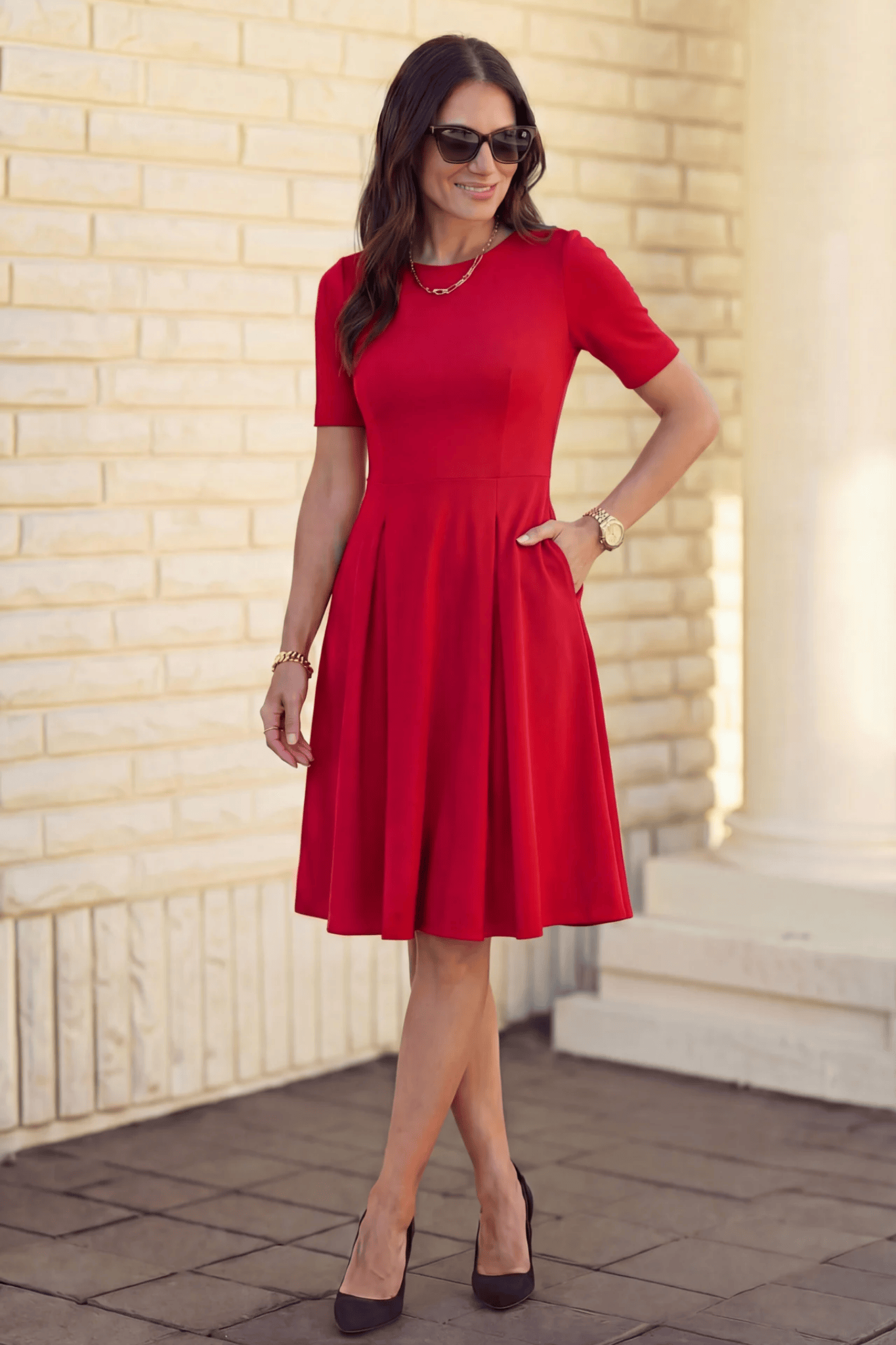 Brigitte Brianna Swing Dress